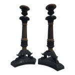 Chandelier d poque restauration, vers 1830 en divers bronze