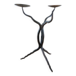 Chandelier fer forg design brutaliste