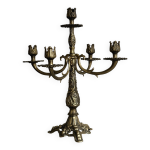 Chandelier en laiton  5 branches