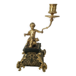 Chandelier laiton et bois style napoléon iii Chandelier laiton et bois style napoléon iii