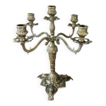 Chandelier en laiton style louis xv Chandelier en laiton style louis xv