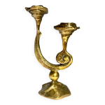 Chandelier sculptural en bronze amadeo pour fondica