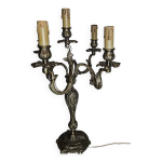 Chandelier style louis xv en bronze