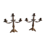 Chandeliers tripodes  3 bougies