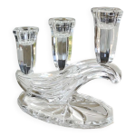 Chandelier vintage stylé, buder à 3 feux de lumière. en cristal de plomb Chandelier vintage stylé, buder à 3 feux de lumière. en cristal de plomb