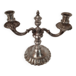 Chandelier xix bronze argent