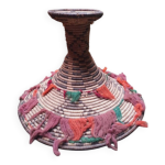 Chapeau de crmonie berbre touareg sahara