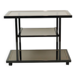 Chariot de bar design belgo chrom par roger van hevel, or 23 carats
