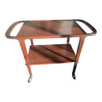 Chariot desserte scandinave en teck années 50 / 60 Chariot desserte scandinave en teck années 50 / 60