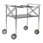 Chariot kartell oxo conu par antonio citterio et glen oliver lw, annes 1980