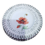 Charmante série de 3 petites assiettes rovina épinal Charmante série de 3 petites assiettes rovina épinal