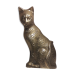 Chat en cuivre ou laiton