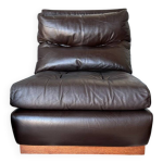 Chauffeuse cuir roche bobois