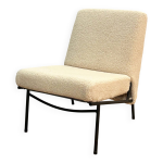 Chauffeuses pierre guariche pour airborne retapiss�es