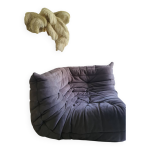 Chauffeuse togo angle couleur taupe