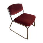 Chauffeuse en velours, 1970