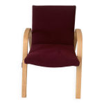 Chauffeuse vintage de 1959 baumann 280 restaur�e amara couleur aubergine