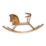 Cheval  bascule vintage en bois