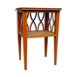 Chevet de chambre style 1940 merisier clair