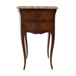 Chevet en marqueterie de style louis xv