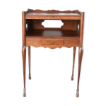 Chevet de style louis xv en noyer poque xixme