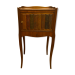 Chevet de style louis xv, porte imitant des livres