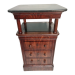 Chiffonnier en acajou xixe siècle Chiffonnier en acajou xixe siècle