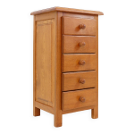 Chiffonnier / commode en bois massif avec 5 tiroirs Chiffonnier / commode en bois massif avec 5 tiroirs