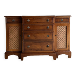 Chiffonnier, petit meuble de rangement xixe 1m12 x 74 x 35