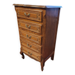 Chiffonnier style louis xv en chne