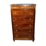 Chiffonnier de style louis xvi en acajou vers 1925