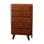 Chiffonnier vintage 1960 en chne