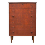 Chiffonnier vintage scandinave en teck, dans le go�t de kai kristiansen