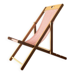 Chilienne en bois vintage pour poupe