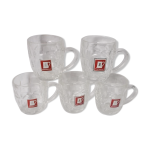 Chopes  bire en verre vintage