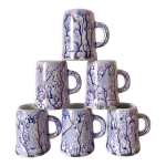 Chopes en cramique marbre