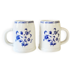 Chopes en porcelaine de paris