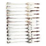 Christofle boral , 12 fourchettes  escargot , pic apro trs bon tat