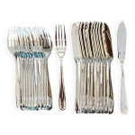 Christofle modle dax couverts  poisson