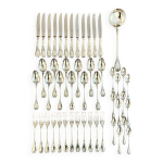 Christofle marly mnagre 49 pices superbe tat