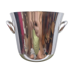 Christofle modle vertigo - seau  champagne mtal argent bote tbe
