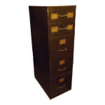 Classeur 5 tiroirs ex arme meuble industriel vers 1940