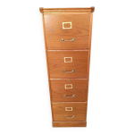 Classeur trieur en bois 4 tiroirs Classeur trieur en bois 4 tiroirs