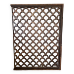 Claustra art deco en noyer