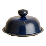 Cloche  fromage en grs maill bleu