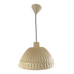 Cloche lampe suspension blanc creme fontana arte