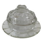 Cloche en verre pressé années 50 Cloche en verre pressé années 50