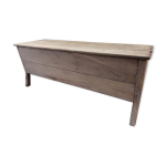 Coffre banc maie malle chne massif