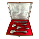 Coffret 5 couverts de service en inox amefa stainless vintage Coffret 5 couverts de service en inox amefa stainless vintage