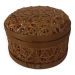Coffret  bijoux bote bambou tress
